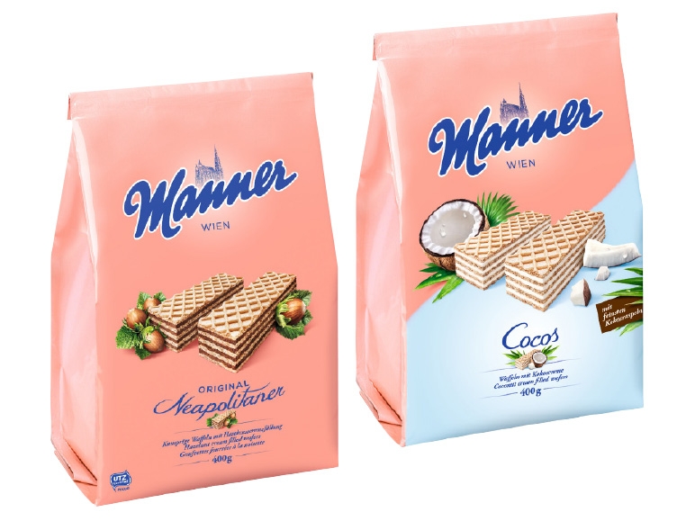 MANNER Neapolitaner oder Cocos Schnitten