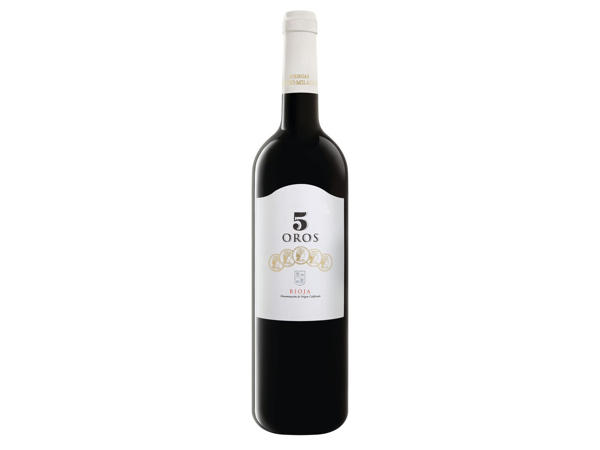 5 OROS Crianza Rioja DOCa