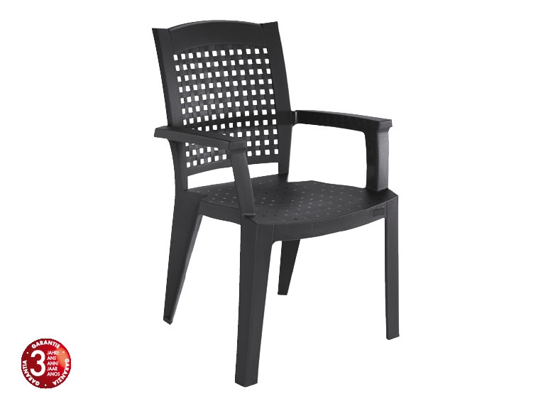 Chaise de jardin empilable