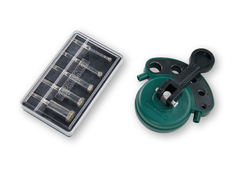 PARKSIDE(R) Diamond Core Drill Bits with Guide