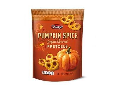 Clancy's Pumpkin Spice or Caramel Apple Flavored Pretzels