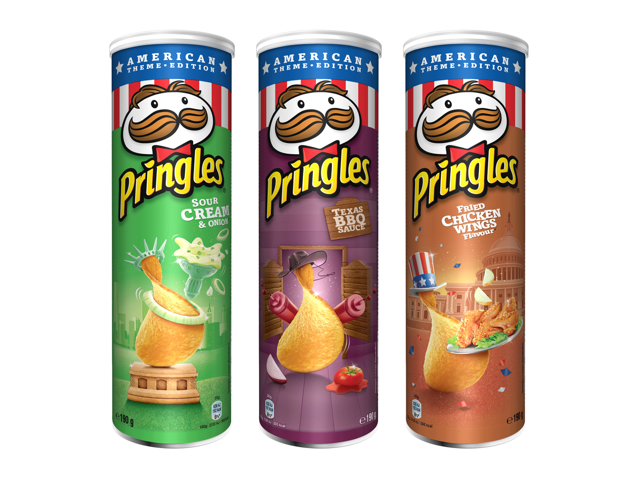 Pringles (uniquement en Suisse alémanique et au Tessin)