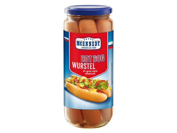 Hot Dog Würstchen