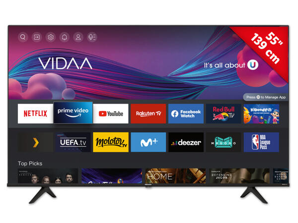 Hisense Smart TV „55A6EG"