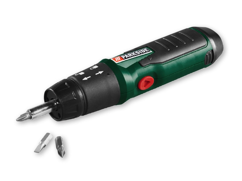 Parkside(R) Battery-Operated Screwdriver