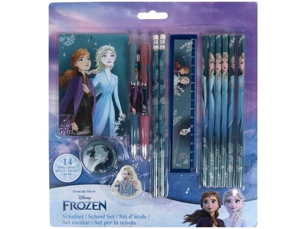 School Set "Frozen, Barbie, Spiderman, Jurassic World"