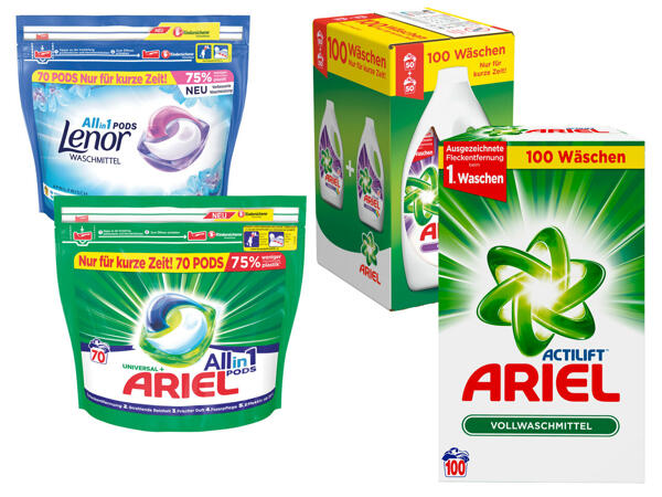 Ariel/Lenor Waschmittel