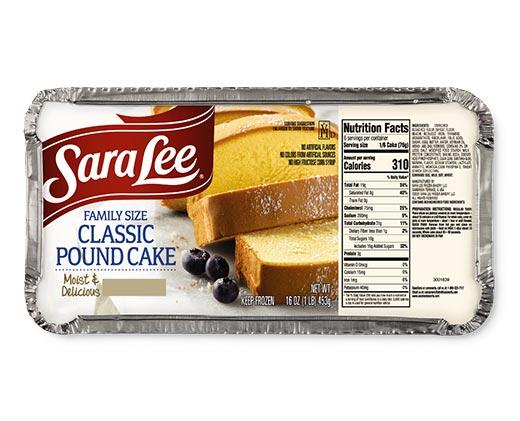 Sara Lee 
 Pound Cake