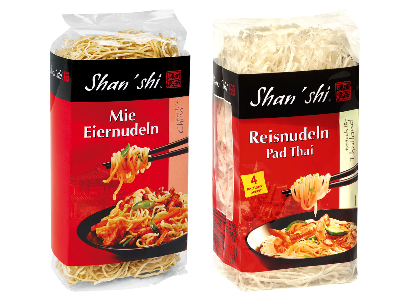 SHAN‘SHI Mie Eiernudeln/Reisnudeln