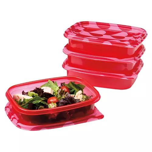 Single Compartment Snack Box - Checker