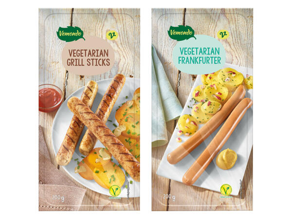 Vegetarische Würstchen