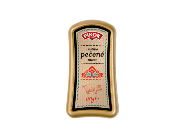 PAŠTIKA S PEČENÝM MASEM / ZABIJAČKOVÁ PAŠTIKA