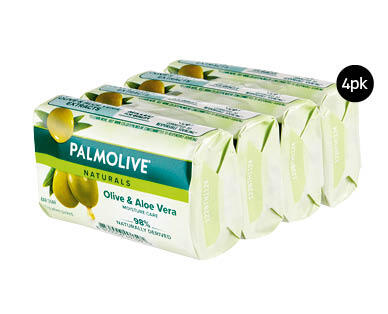 Palmolive Olive & Aloe Vera Soap Bar 4 x 90g