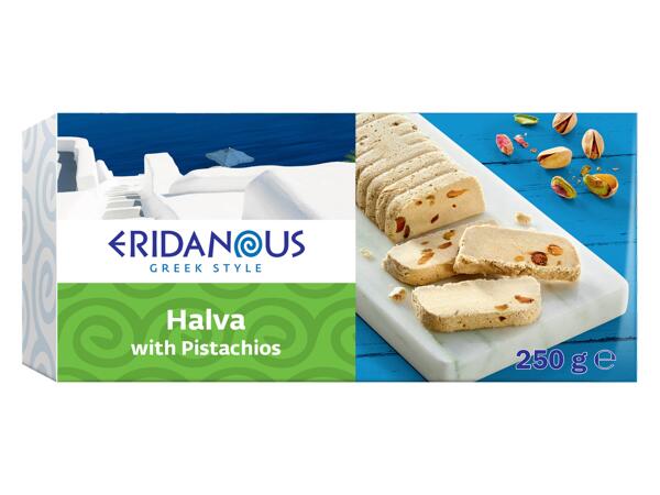 Halva with pistachios