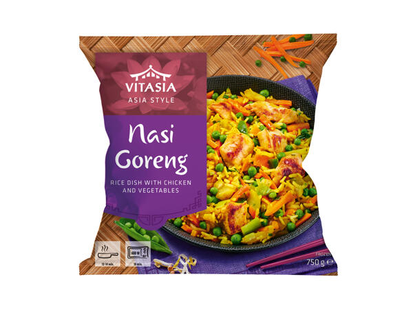 Asian Specialities Bami Goreng or Nasi Goreng