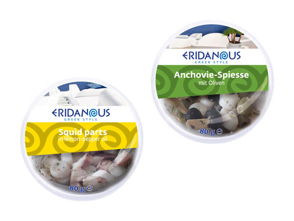 Antipasti au poisson