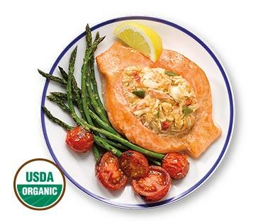 Fresh 
 Stuffed Atlantic Salmon