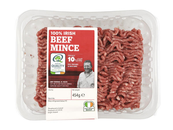 Irish Beef Steak Mince 10%