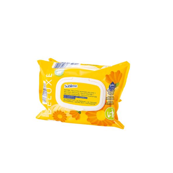 SUBLIMO(R) 				Papier toilette humide