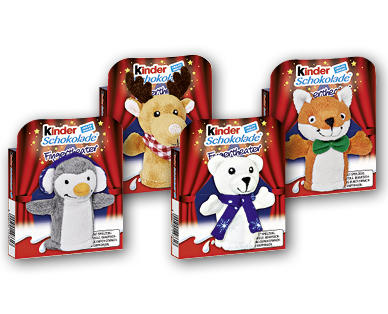 KINDER(R) Cioccolato con animaletto di peluche