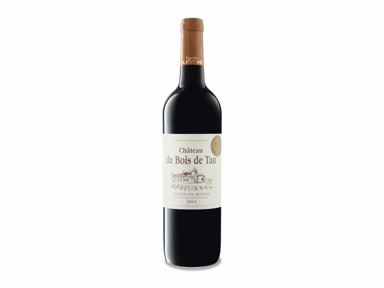 Château du Bois de Tau, sec, 2014