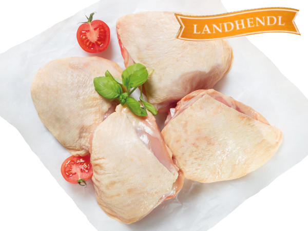 LANDHENDL Frische Hendl-Oberkeulen