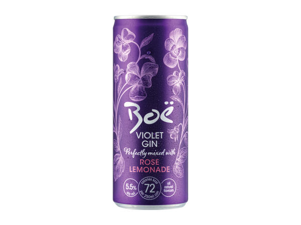 Violet Gin & Rose Lemonade, 5.5% vol