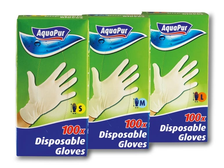 Gants jetables en latex