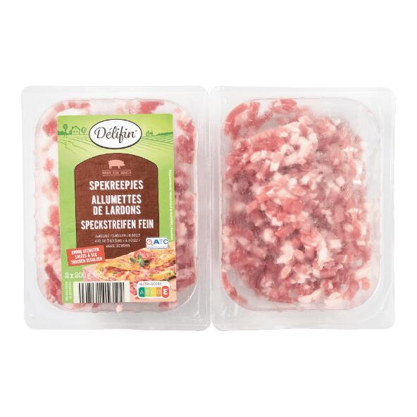 DÉLIFIN(R) 				Feine Speckstreifen