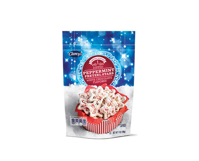 Clancy's Dipped Peppermint Pretzel Stars