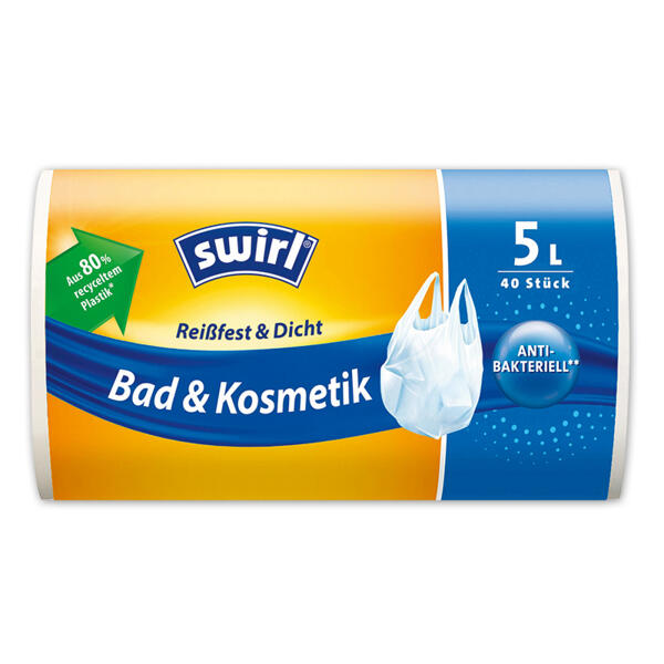Müllbeutel mit Tragegriff