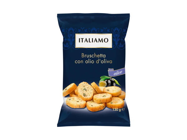 Olive Oil Bruschettas
