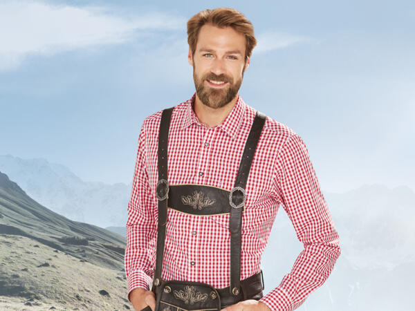 Herren Trachtenhemd