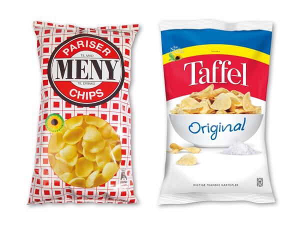 Meny eller Taffel chips