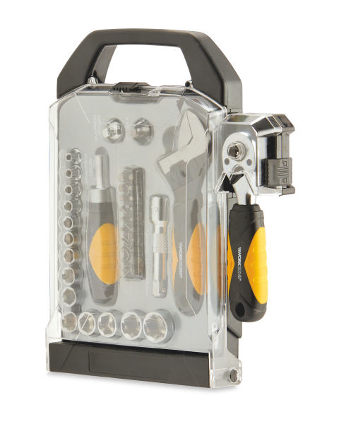 Ratchet & Socket Set 40-Pcs