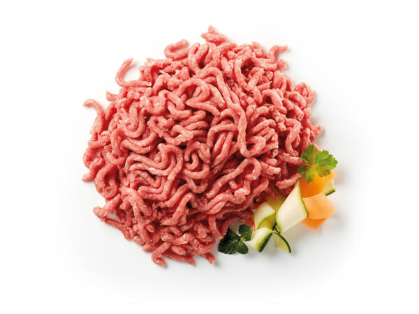 Tender minced beef