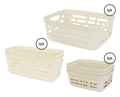 Assorted Organiser Baskets
