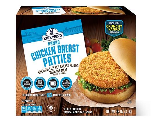 Kirkwood 
 Panko Chicken Breast Patties