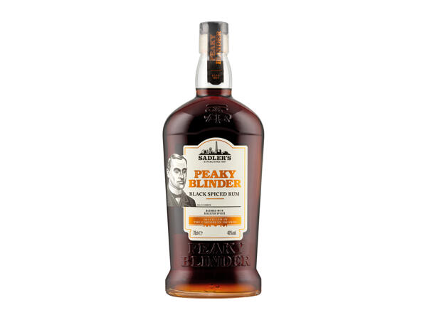 Peaky Blinder Black Spiced Rum, 40% vol