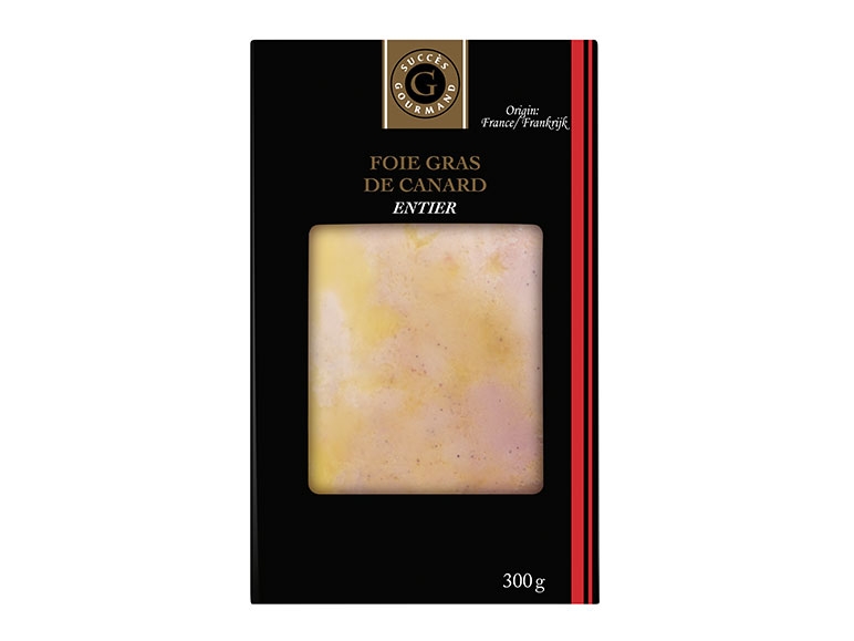 Foie gras in blok