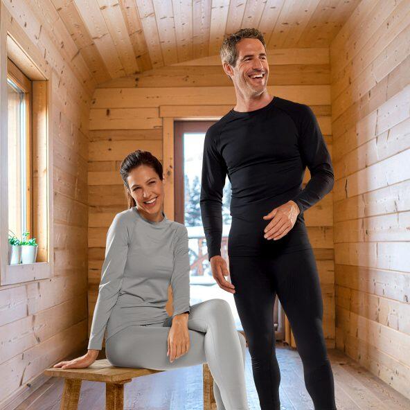 CRANE(R) 				Maillot de ski thermique sans couture