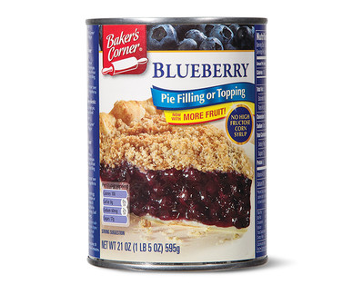 Baker's Corner Blueberry Pie Filling