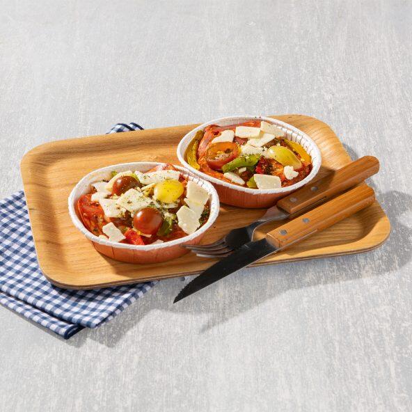 Burger pizza au chorizo, 2 pcs