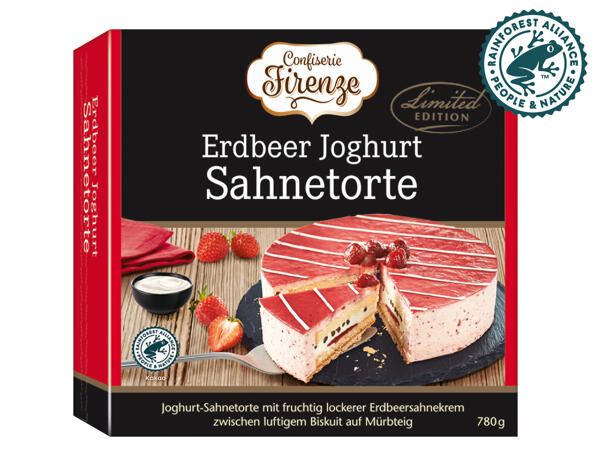Erdbeer Joghurt Sahnetorte