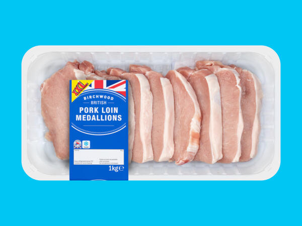 Birchwood XXL British Pork Loin Medallions