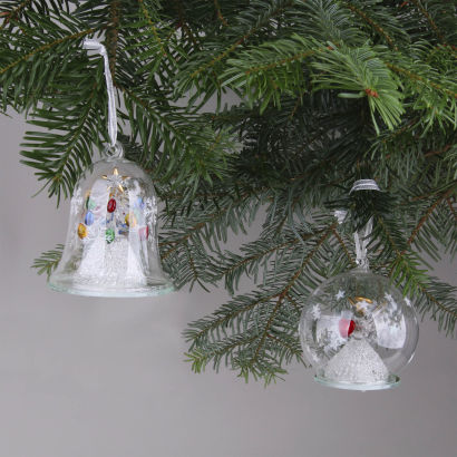 Julekugle med LED