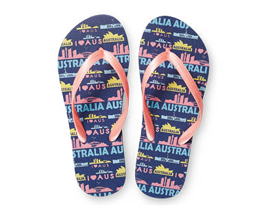 Australia Day Thongs