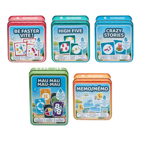 Jeux de cartes étanches