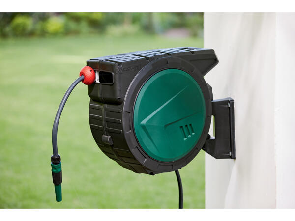 Wall-Mounted Hose Reel