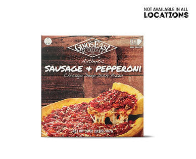 Gino's East Cheese or Combo Deep Dish Pizza